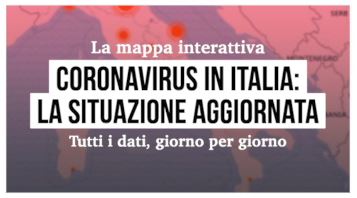 Coronavirus, la mappa dei contagi in italia