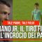 Tale padre tale figlio, Cristiano Ronaldo Jr tira sotto l’incrocio dei pali