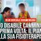 Bimbo disabile cammina per la prima volta: il pianto della sua fisioterapista