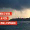 Messico, un timelapse mostra una tromba d’aria sul mare vicino alla spiaggia