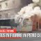 Roma, bus in fiamme in pieno centro: paura in via del Tritone