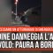 Grandine danneggia l’aereo in volo: paura a bordo, serve atterraggio d’emergenza