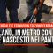 Milano, in metro con un fucile nascosto nei pantaloni: fermato