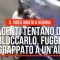 Verona, agenti cercano di bloccarlo: fugge aggrappato ad un’auto