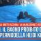 Capri, il bagno proibito della supermodella Heidi Klum nella Grotta Azzurra