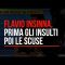 Flavio Insinna, prima gli insulti poi le scuse