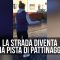 Scozia, la strada diventa una pista di pattinaggio ma attenzione a non scivolare…