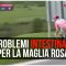 Giro d’Italia, un problema intestinale rallenta la maglia rosa