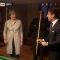 Conte e May si sfidano a biliardo