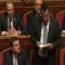 Salvini si emoziona in Senato: “Amo l’Italia e la difendo”