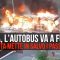Roma, incendio su autobus: autista mette in salvo i passeggeri