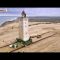 Danimarca, il mare “mangia” la costa: faro spostato sui binari