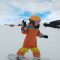 Alto Adige, bimba prodigio sulla neve: magie con lo snowboard a soli 4 anni