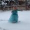 Texas, bimba si trasforma in Elsa del film Frozen