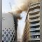 Beirut, paura in città: in fiamme un edificio del centro