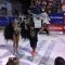 Maradona scatenato al Carnevale di Corrientes: el Pibe de Oro in pista con la ballerina