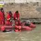 Ancona, capriolo finisce in acqua: salvato dai vigili del fuoco