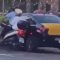 Spagna, diverbio nel traffico: il tassista “abbatte” lo scooter