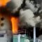Enorme incendio a Terni: in fiamme un deposito di rifiuti