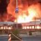 Roma, grosso incendio in un deposito Atac: distrutti 30 autobus