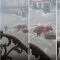 Nubifragio a Catania, i salvataggi delle persone bloccate in auto