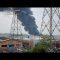 San Giuliano Milanese, grosso incendio in impianto petrolchimico
