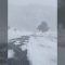 Sull’Etna Pasqua con la neve e temperature in picchiata
