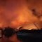 Inferno nel porto di Pra’ a Genova: incendio distrugge otto imbarcazioni